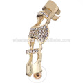 Estilo coreano precio barato moda popular rhinestone mancuerna cuff